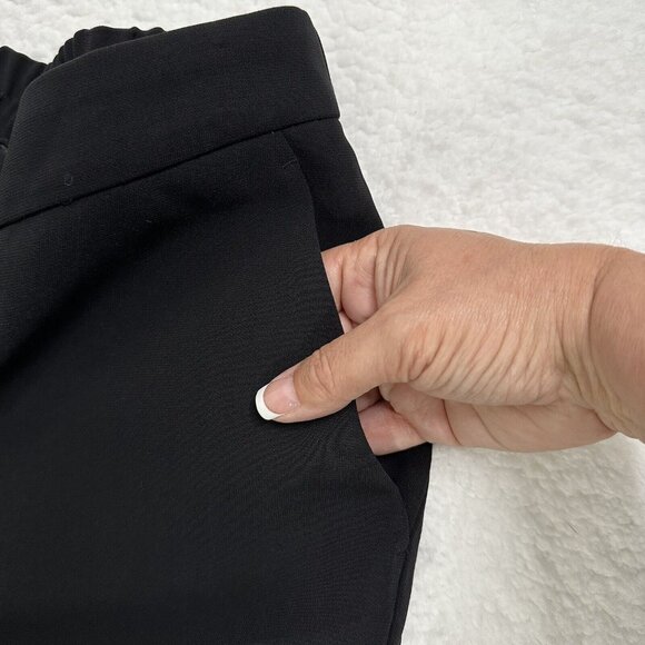 J. Crew Women's 365 Easy Stretch Waist Career Trouser Pants Size 10 Black - Picture 4 of 13
